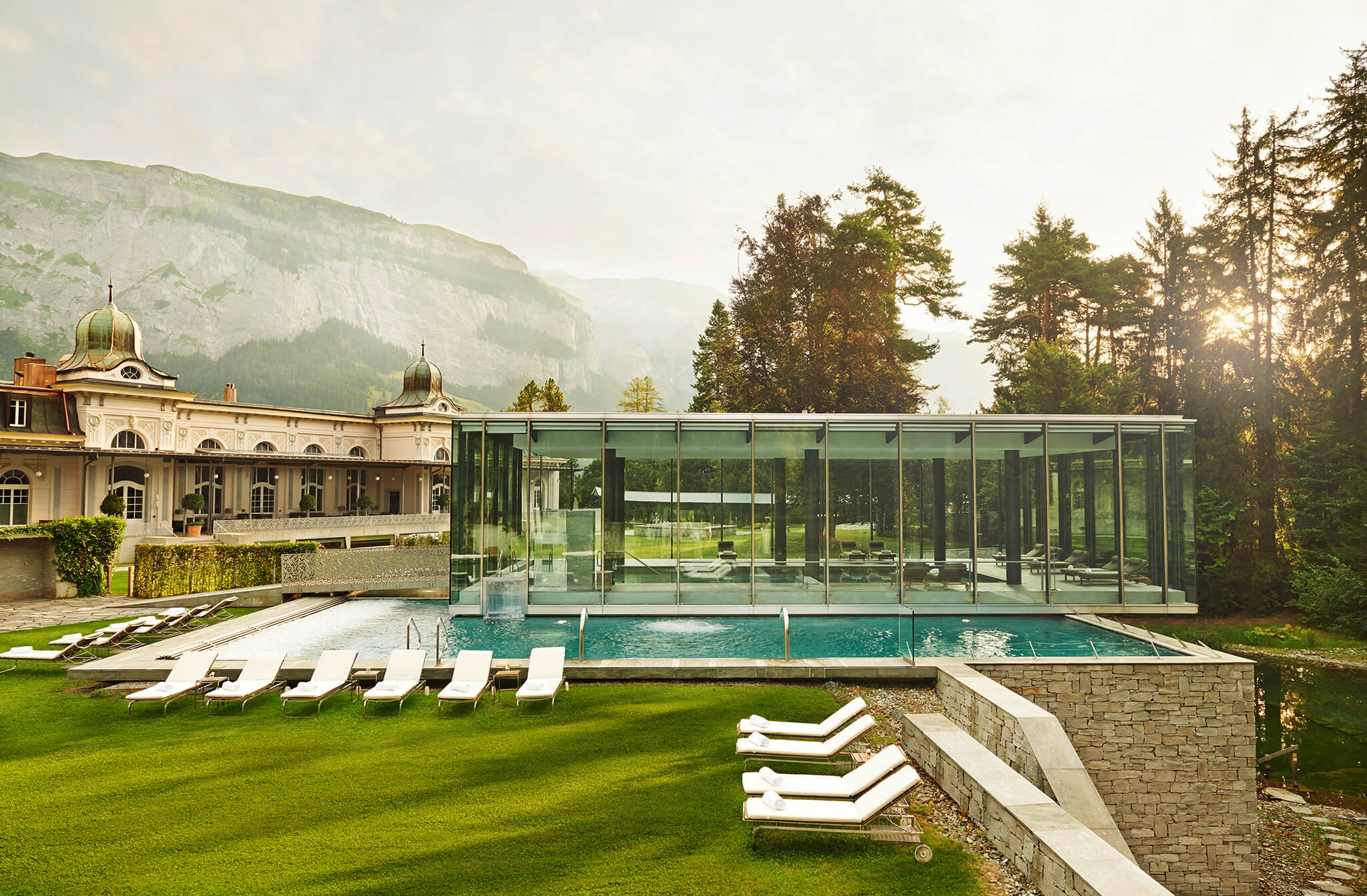 Spa Liegewiese Sommer