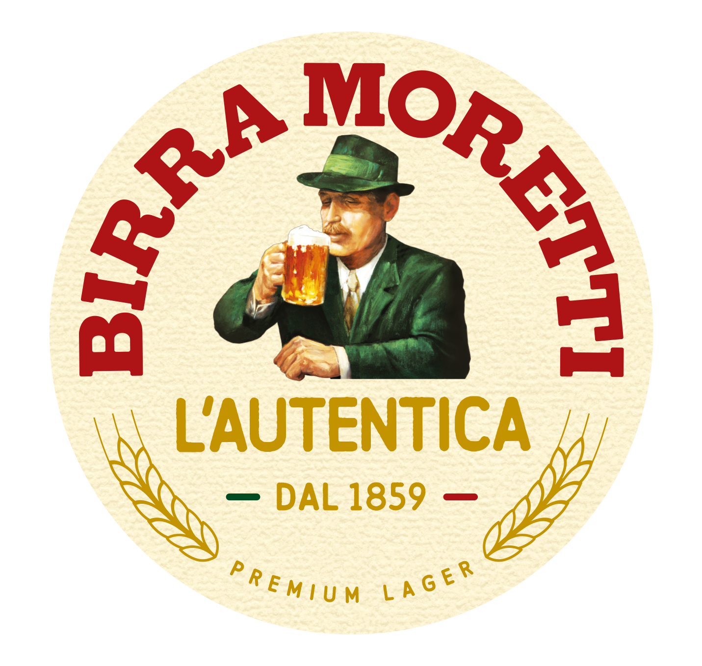 Logo Calanda Moretti Bier